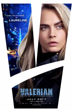 Poster to the movie "Valerian and the City of a Thousand Planets" #614175