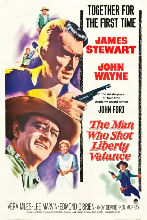 Poster to the movie "The Man Who Shot Liberty Valance" #754033
