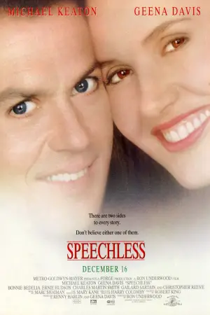 Poster to the movie "Speechless" #733820