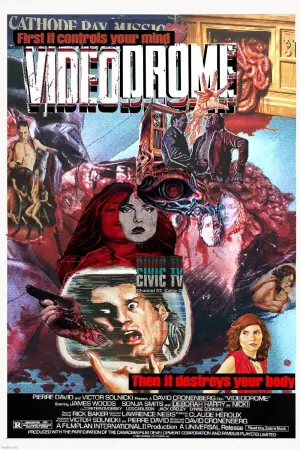 Poster to the movie "Videodrome" #694397