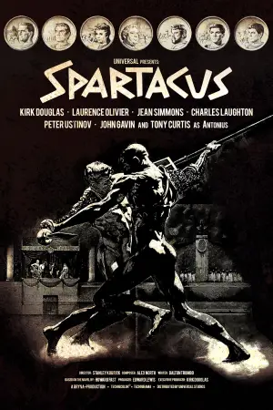 Poster to the movie "Spartacus" #640861