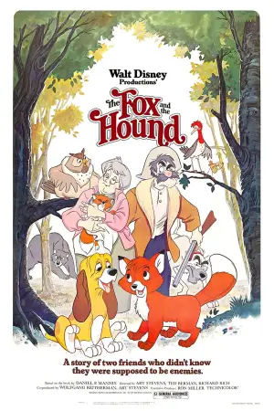 Poster to the movie "The Fox and the Hound" #675982