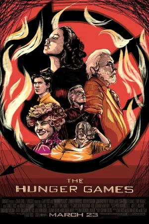 Poster to the movie "The Hunger Games" #603340