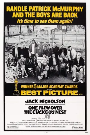 Poster to the movie "One Flew Over the Cuckoo