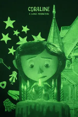 Poster to the movie "Coraline" #522680