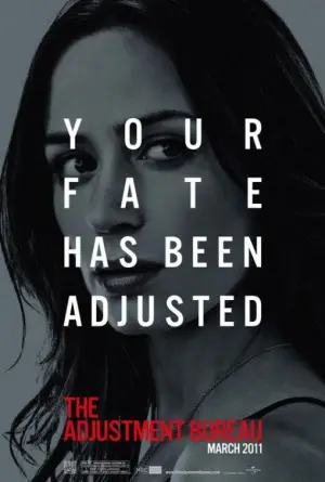 Poster to the movie "The Adjustment Bureau" #653359