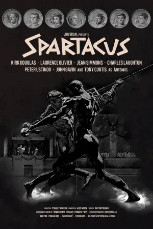 Poster to the movie "Spartacus" #640860