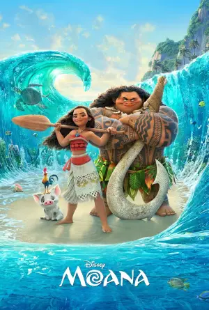Poster to the movie "Moana" #629571