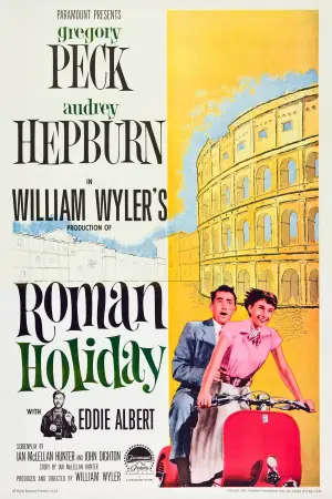 Poster to the movie "Roman Holiday" #838752