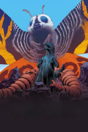 Poster to the movie "Mothra vs. Godzilla" #811416