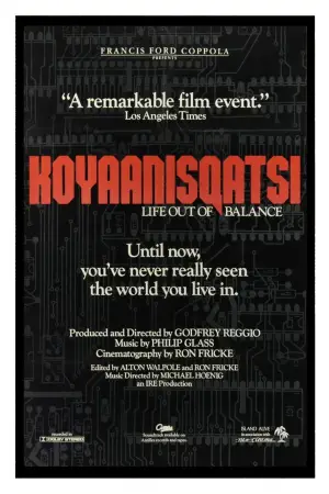 Poster to the movie "Koyaanisqatsi" #939402