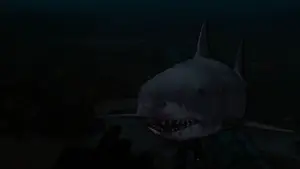 Backdrop to the movie "Jaws 3-D" #699282