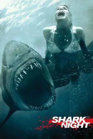 Poster to the movie "Shark Night 3D" #728127