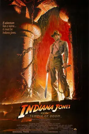 Poster to the movie "Indiana Jones and the Temple of Doom" #587887