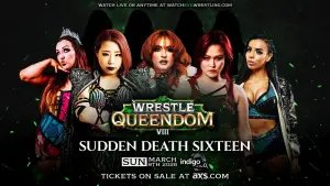 Backdrop to the movie "EVE 146: Wrestle Queendom VIII" #778427