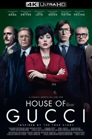 Poster to the movie "House of Gucci" #274789