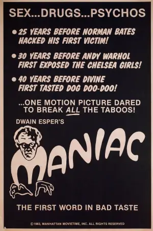 Poster to the movie "Maniac" #726992