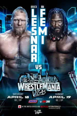 Poster to the movie "WWE WrestleMania 42 - Sunday" #798452