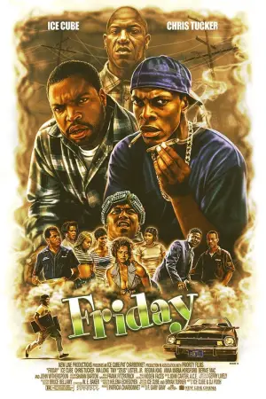 Poster to the movie "Friday" #699243