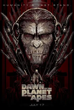 Poster to the movie "Dawn of the Planet of the Apes" #155322