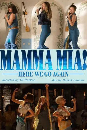 Poster to the movie "Mamma Mia! Here We Go Again" #788108