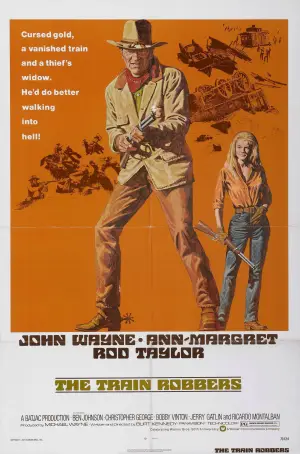 Poster to the movie "The Train Robbers" #861031