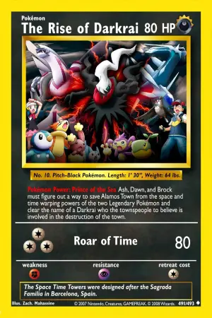 Poster to the movie "Pokémon: The Rise of Darkrai" #99116
