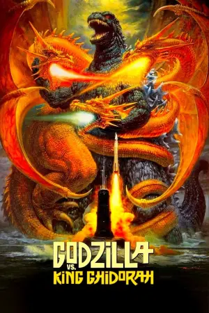 Poster to the movie "Godzilla vs. King Ghidorah" #386524