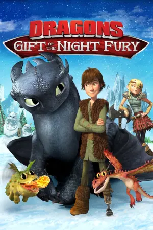 Poster to the movie "Dragons: Gift of the Night Fury" #120379