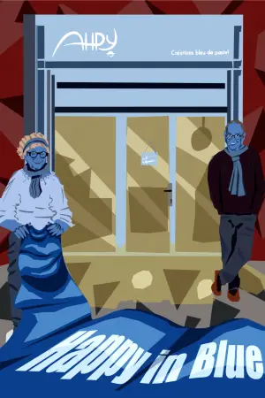 Poster to the movie "Happy in Blue" #773994