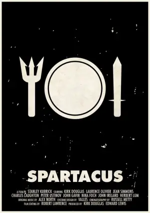 Poster to the movie "Spartacus" #640873