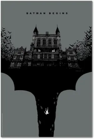 Poster to the movie "Batman Begins" #23924
