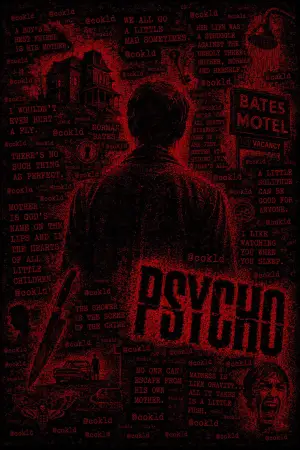 Poster to the movie "Psycho" #831713