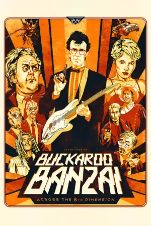 Poster to the movie "The Adventures of Buckaroo Banzai Across the 8th Dimension" #882699