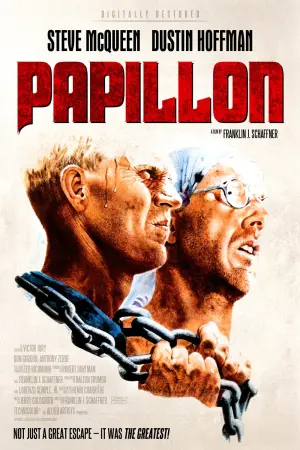 Poster to the movie "Papillon" #110659