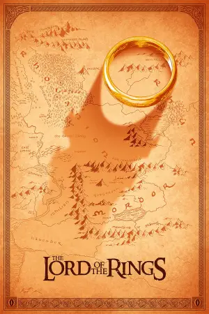 Poster to the movie "The Lord of the Rings: The Fellowship of the Ring" #515695