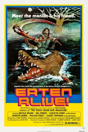 Poster to the movie "Eaten Alive" #742786