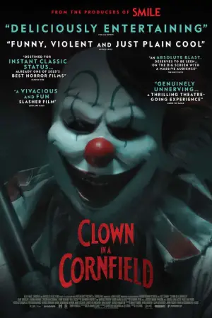 Poster to the movie "Clown in a Cornfield" #588750