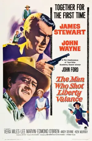 Poster to the movie "The Man Who Shot Liberty Valance" #118766