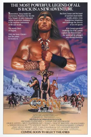 Poster to the movie "Conan the Destroyer" #304494