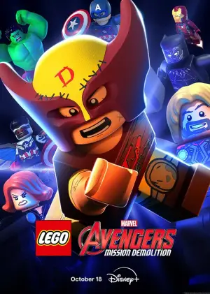 Poster to the movie "LEGO Marvel Avengers: Mission Demolition" #666379