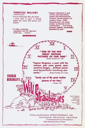 Poster to the movie "Wild Strawberries" #177620