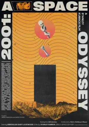 Poster to the movie "2001: A Space Odyssey" #178678