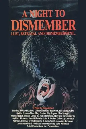 Poster to the movie "A Night to Dismember" #543836