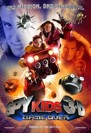 Poster to the movie "Spy Kids 3-D: Game Over" #686166