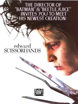 Poster to the movie "Edward Scissorhands" #835468