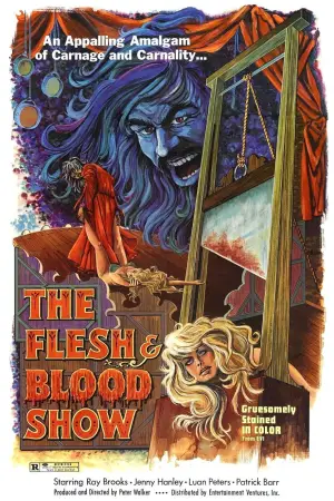 Poster to the movie "The Flesh and Blood Show" #946459