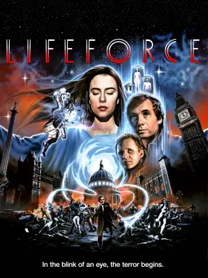 Poster to the movie "Lifeforce" #663041