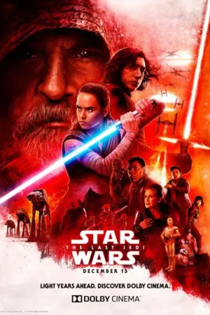 Poster to the movie "Star Wars: The Last Jedi" #599454