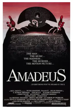 Poster to the movie "Amadeus" #664873